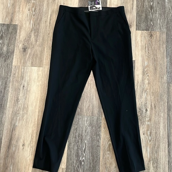 NWT J Ferrar Super Slim Black Dress Pants 32R - Picture 1 of 9